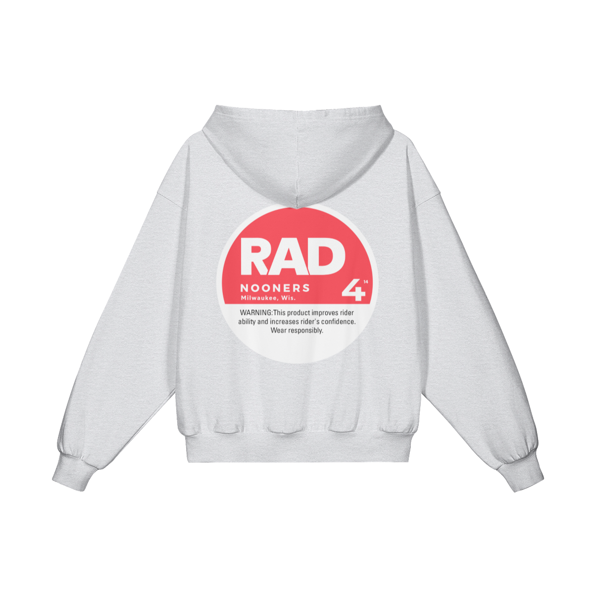 LIP PILLOW HOODIE|GRAY
