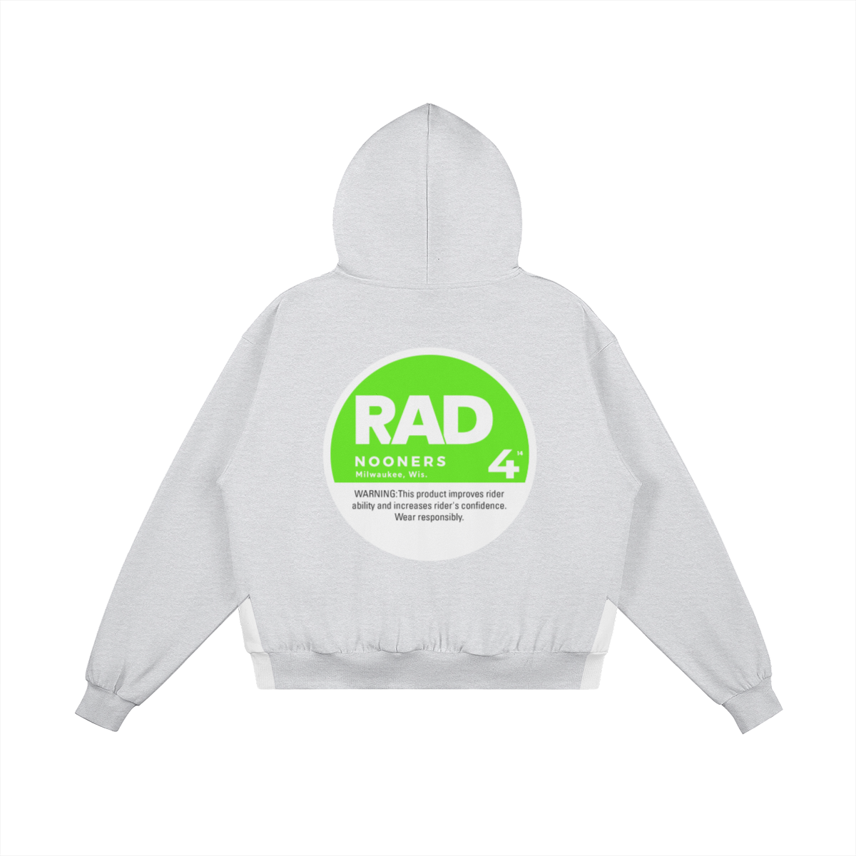 LIP PILLOW HOODIE|GRAY